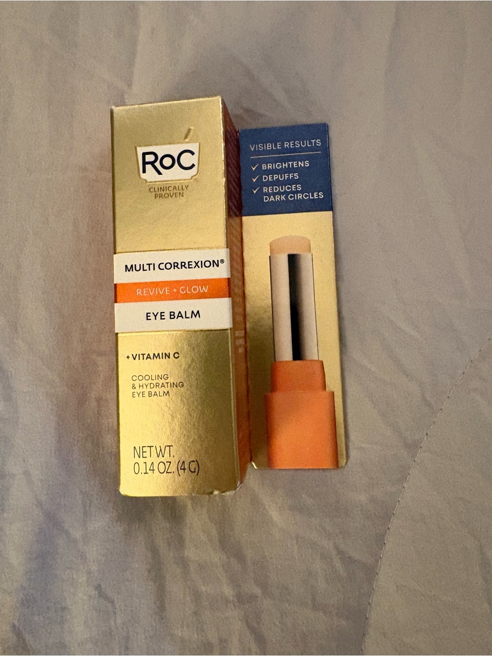 RoC Multi Correxion Revive + Glow Eye Balm - Orange